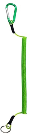 Springangel-Schlüsselband mit Metallclip, 35 cm, für Zangen, Bootfahren, strapazierfähig, einziehbar