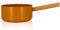 OGO LIVING - CASSEROLE ECTOR 20CM ALU REVÊTEMENT CÉRAMIQUE JAUNE AVEC MANCHE BOIS - 7930272