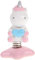 TENDYCOCO Einhörner Armaturenbrett-Zubehör Wackelkopf Armaturenbrett Ornamente Kopf für Auto Wickeln Auto Zubehör Cartoon Desktop Auto Armaturenbrett Dekorativ (Rosa)