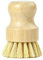 Spazzola in Bambù Naturale Con Setole Morbide Ecologiche - Per Lavare Piatti, Pentole - Palmo in Sisal a Base Vegetale