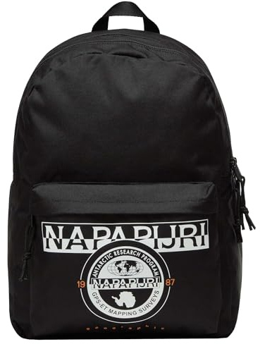 Napapijri Boussine NP0A41510411 Rucksack, groß, 28 l, Schwarz, Schwarz, L