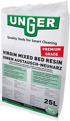 25L bag UNGER Premium Grade Virgin Mixed Bed DI Resin for Window Cleaning etc