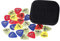 Rayzm Guitar Picks Plektren, Delrin Plektrum Plektron Picks für Gitarre und Bass. Verschiedenen Farben & 6 verschiedene Dicken (50 Stück)