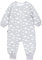 TupTam Baby Schlafsack mit Füßen und Ärmel OEKO-TEX zertifizierte Materialien Winterschlafsack, Farbe: Wolken Grau, Größe: 80-86
