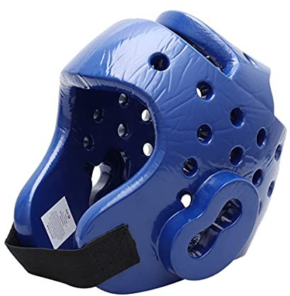PartyKindom Kinder Sparren Kopfbedeckungen Sparring-Kopfbedeckung Sparringshelm Luftpumpenschlauch Boot Veilchentopf Eva-Helm Zum Kickboxen Stoßdämpfender Taekwondo-Helm Kopfschutz Dämpfung