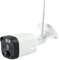 Irfora Caméra de surveillance solaire sans fil 1080P WiFi 2 voies avec vision nocturne et détection de mouvement étanche avec 2 batteries