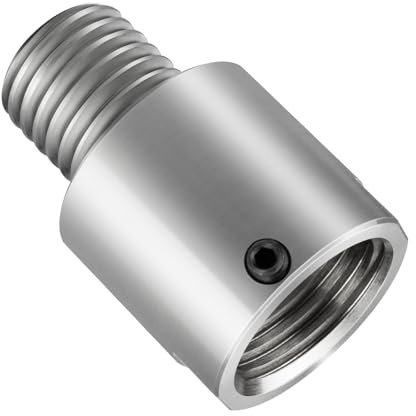 DEEFIINE Woodworking Lathe Headstock Spindle Adapter Convert 1-1/4''X8TPI to 1''X8TPI Thread Chuck Insert Adapter Turning Tool Accessories