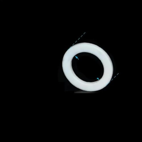 1/5/10 Stück Weiß Schwarz 1/2 3/4 1 Gummiring Silikon Flachdichtung Dichtring O-Typ Korrosionsölbeständige Dichtungsscheibe-1 Stück-3l4 O-Ring Silikon