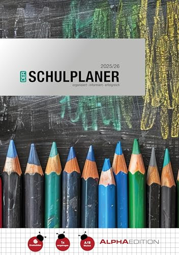 Schulplaner Ringbuch schwarz