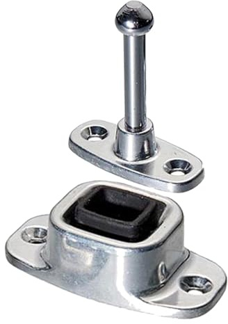 Caravan Door Catch - Caravan Door Retainer Catch | French Doors Stay Hold Open | Entry Doors Catcher - Stopper for RV Baggage Gate, Trailer, Gate Latch, RV Must Have Accessories