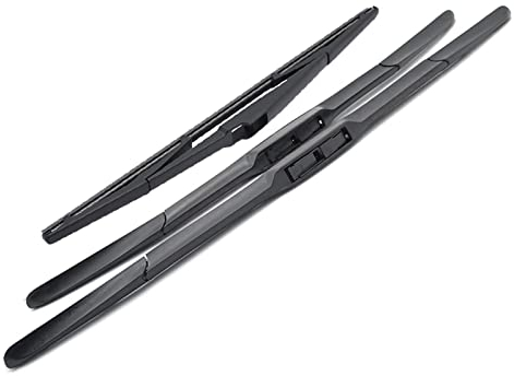 XUKEY Front Heckscheibenwischerblatt Arm Set Front Heckscheibenwischerblatt und Arm Scheibenwischerblätter Wischerersatz Tucson TL 2016 2017 2018 2019 2020