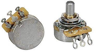 Fender CTS1MEG-A58 Potentiometer CTS 1M 1000K Audio Lautstärke Logarithmisch Short Shaft Elektro-Bass