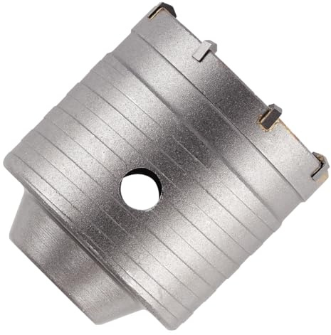 Rennie Tool - 65mm TCT Core Drill Bit for Concrete, Stone, Brick, Paving | Carbide Tipped Circular Hole Saw / Core Drill Hole Cutter. Cuts Concrete, Block, Cement, Stone, Wood, Plastic. M22 Thread