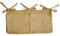 mushie Aufbewahrungtasche Baby- & Kinderbett Organizer | Kinderzimmer Dekor, Bettaufhänger, Kinderbett Tasche | Gitterstäben, Geländern oder Regalen Befestigen (Sun)