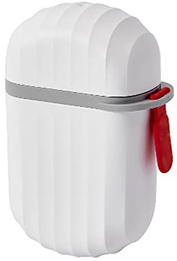 IKAAR Porte-savon de voyage - Boîte à savon en plastique avec couvercle - Boîte à savon de voyage étanche pour douche, voyage, randonnée, salle de bain, école