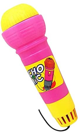Microphone Voice Changer, Voice Fun Toy Children, Toddler Microphone Machine with Voice Changing Effects, Echo Microphone Kids for Voice Changing, Noise Maker Battery Microphone Toy