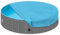 EUGAD Piscina para Perros, Piscina Perro Grande con Cubierta 160x30cm Piscina Rigida Portátil Bañera, PVC Piscina para Perros, Plegable Dog Pool,Piscina de Bolas para Bebé Niño Redonda Piscina