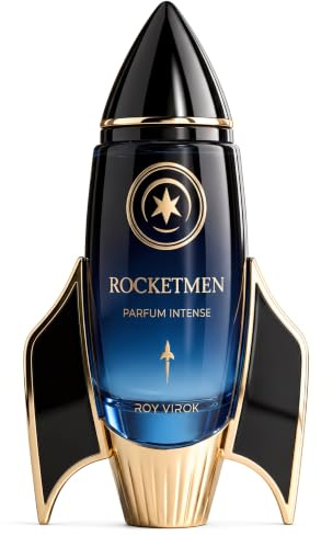ROCKETMEN Parfum Intense 30% - Perfumes Hombre 100 ml, Larga Duración | Perfume para hombre de gran proyección y larga duración para dejar huella. Estela elegante y aroma especiado y amaderado.