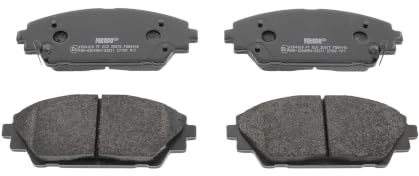 FERODO Brake Pads | FDB4446 | OE-Matching Quality | Eco-Friction Fuse+ Technology | Pack of 4