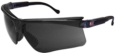 Nitras Vision Protect Premium Schutzbrille - Anti-Beschlag-Arbeitsbrille mit UV-Schutz - geeignet für Erwachsene (Herren und Frauen) - dunkel (getönt)
