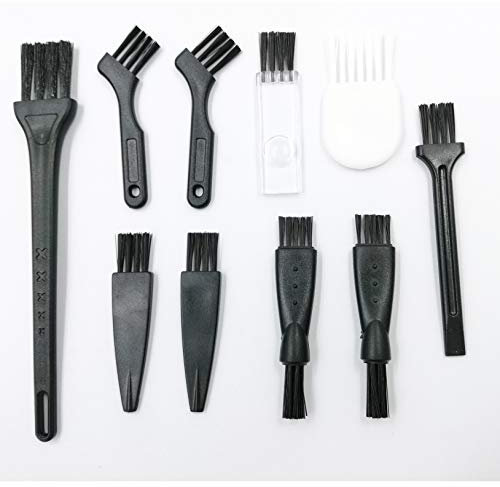 LEZHISNUG Elektrischer Rasierer Reinigungsbürsten Rasierer Reiniger Set - 10 Stück, Ersatz Rasierer Rasierer Reinigungsbürsten Reinigungsbürste für Remington, Philips, Wahl, Braun, Remin, Panasonic