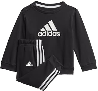 adidas Unisex Baby, Pants Set, Top:Black/White Bottom:Black/White, 86
