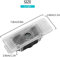 CWEN 4 Piezas de la Puerta del automóvil Logo Láser de Bienvenida Lámpara de proyector LED LED para BMW E39 X5 E53 E52 528i Auto Emblem Ghost Shadow Luces accesorie Bombillas de conveniencia