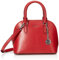 DKNY Damen Bryant Dome Satchel Ranzen, Hellrot/Goldton