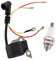 MCHNIC Bobina di accensione con candela per Stihl 017 018 MS170 MS180 MS 170 180 motosega di ricambio 1130 400 1302