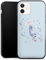 Slim Case extra dünn kompatibel mit Apple iPhone 12 Silikon Handyhülle schwarz Hülle Disney Winnie Puuh I-Aah Offizielles Lizenzprodukt