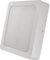 EMOS 2in1 LED Panel 24 W, quadratische 2400 lm Deckenleuchte, Einbauleuchte 22 x 22 cm, Neutralweiß 4000 K, inkl. LED-Treiber, Weiß, Rund