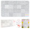 FZIIVQU 1120pc Acrylic Square Letter Beads - 6x6mm Alphabet Beads A-Z with Numbers, Hearts for Jewelry Making, DIY Necklaces, Key Chains, Friendship Bracelets