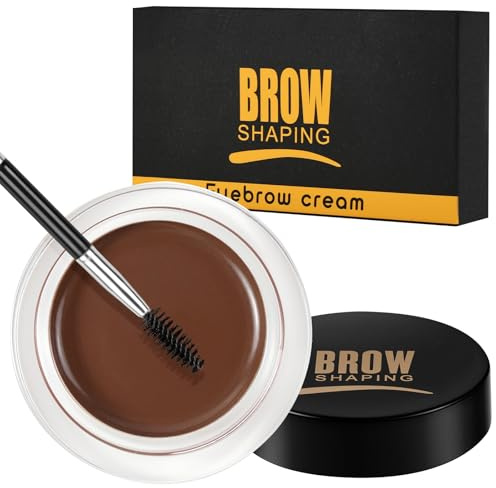 LOPHE Augenbrauenpomade Brow Gel wasserfest | Langanhaltendes Brauen-Gel mit Bürste, natürlich geformte Augenbrauen