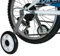 MV-Tek Stützräder für Fahrräder mit Gangschaltung, verstellbar von 16 Zoll bis 24 Zoll (40,6 cm bis 70 cm) (Stützräder)