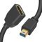 Duttek Mini Displayport to Displayport 1.4a Cable, 8K@60Hz Mini Displayport Male to Displayport Female Extension Cable Bi-Directional Transmission Displayport to Mini Displayport Cable (0.3M)