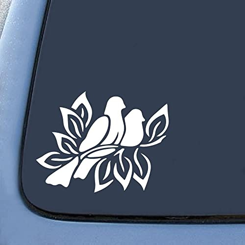 myrockshirt Tauben Friedenstaube 20cm Taube Vögel Aufkleber Autoaufkleber Sticker Decal