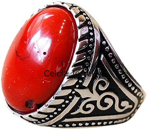 Flacher Edelsteinring, Siegelring, Hochzeitsgeschenke, Verlobungsgeschenke, Versprechensvorschlag, Statement-Ring, Vater-Ehemann-Geschenke, silberner Emaille-Ring