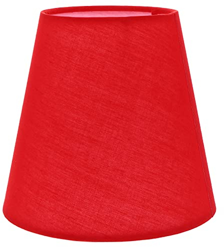 OSALADI 1stk Lampenschirm Aus Stoff Lampenschirm Sackleinen Tischdekoration Stehlampe Clip Auf Lampenschirm Für Glühbirne Tischlampe Ersatzschirm Schlafzimmer Aufsteckbar Wandlampenschirm