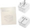 i-Fuel 35W Folding Dual USB C Fast Charger Plug for iPhone 14/13 Pro/13 Pro Max/12/11/XR/XS/iPad Pro/Airpods, iPad Pro, AirPods Pro, UK Type C Wall Charging Power Adapter