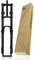 DFNBVDRR Forcella per Mountain Bike DH 26/27.5/29'' Forcella MTB Ad Aria Corsa 160 Mm 1-1/8 Dritto Freno A Disco Forcella A Doppia Corona Blocco Manuale QR 9MM (Color : with Damping, Size : 27.5in)