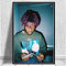 Poster Lil Uzi Vert Rap-Sänger-Poster, Fotoporträt, Bilder, Wandkunst, Poster Und Drucke, Leinwandgemälde, Heimdekoration 50X70Cm Kein Rahmen