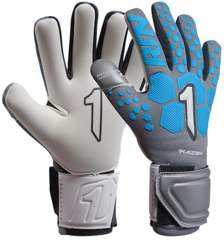 Rinat Guantes de Portero Kaizen Turf Training Junior Gris Talla 5
