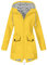 Awrvia Regenjacke Damen Wasserdicht Softshelljacke mit Kapuze Outdoorjacke Atmungsaktive Packbare Regenmantel Wandern Leichte Jacke Gestreiftes Innenfutter Mantel Trekking Fahrrad Fahrradjacke