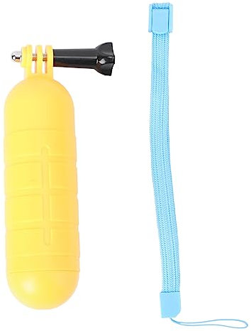 Veemoon Galleggiante Antiscivolo Per Fotocamera Galleggiamento Superficie Embossata Per Attività Acquatiche Per Surf Snorkeling e Immersioni Giallo