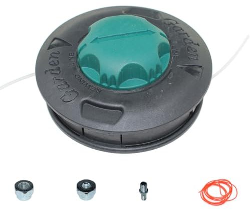 ICOOYO Cabezal de desbrozadora de alimentación automática para desbrozadora Oleo-Mac EFCO Alpina Stiga Castel Mountfield