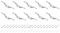 sourcing map 10Pcs 65x10mm Blind Cord Cleats, Blind String Safety Rope Zinc Alloy Holder, Window Cord Hooks with Screws for Curtains Sun Shades Ropes, Silver
