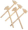 DIYEAH Handheld Mini Toy Hammers 5pcs Wooden Chisel Toys for Kids Small Wooden Hammers for Construction Role-Playing Games Safe for Toddlers