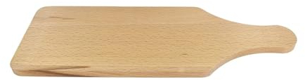 Fackelmann 0162050 Petite planche à découper rectangulaire en bois, planche à découper, planchette en bois, planche à pain, planche en bois, Bois, 27 x 10 x 0,8 cm