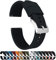 Barton Elite Bracelets de montre en silicone à dégagement rapide Couleur au choix 18 mm, 19 mm, 20 mm, 21 mm, 22 mm, 23 mm et 24 mm (boucle inoxydable et noire disponible), 24mm, Silicone