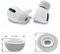 Zotech Replacement 2 Pairs Memory Foam Ear Tips for Apple Airpods Pro Grey (Large)
